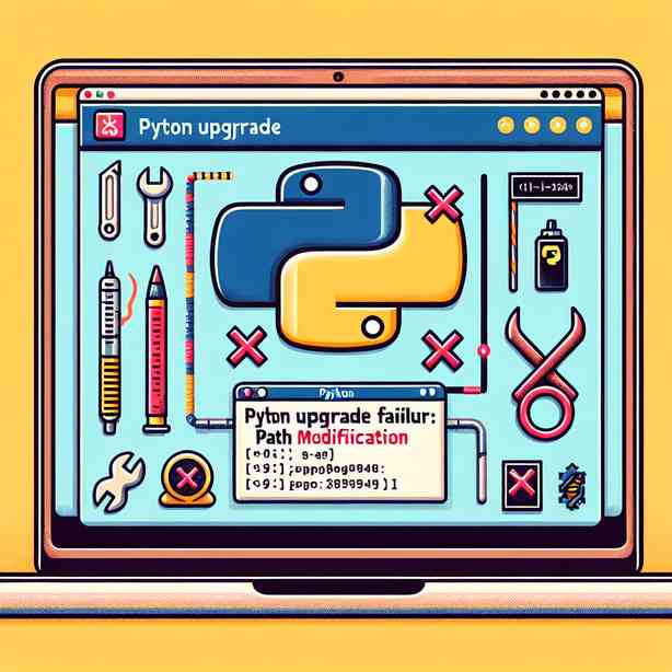 Python pip upgrade 실패 시 경로 수정 Python pip upgrade 실패 시 경로 수정