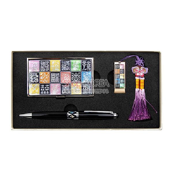 USB매듭 명함집3종-채색문양전서8G,16G,32G 솔직 후기 사용해보니 이거다