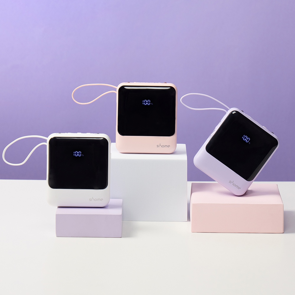 “시홈 고속충전 휴대용 미니 일체형 보조배터리 10000mAh” 솔직 사용 후기