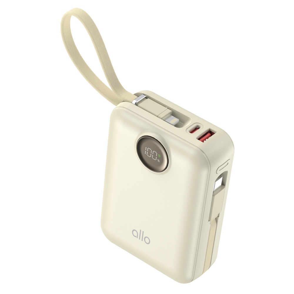 알로코리아 대용량 일체형 미니 고속충전 보조배터리 20000mAh 2008PD 사용 후기