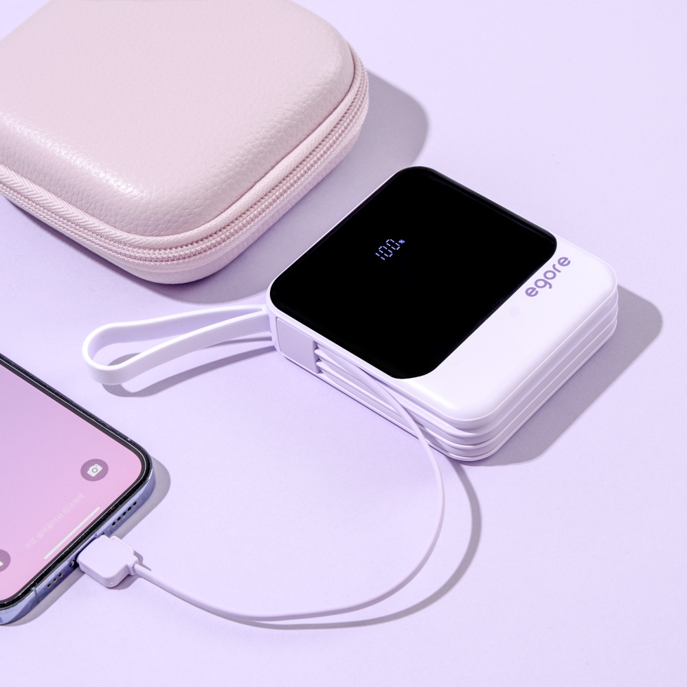 “에고르 고속충전 일체형 보조배터리 10000mAh EGB-100A” 추천 가성비 최강의 이유는?