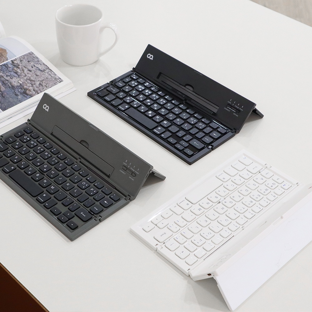 “오아 무선 접이식 휴대용 블루투스 키보드, 나의 스마트폰 필수템”