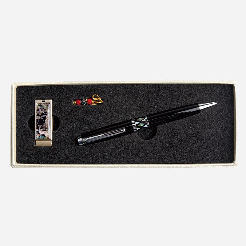 자개 USB 볼펜세트-장생도16G,32G 후기, 잊을 수 없는 필기 도구의 매력