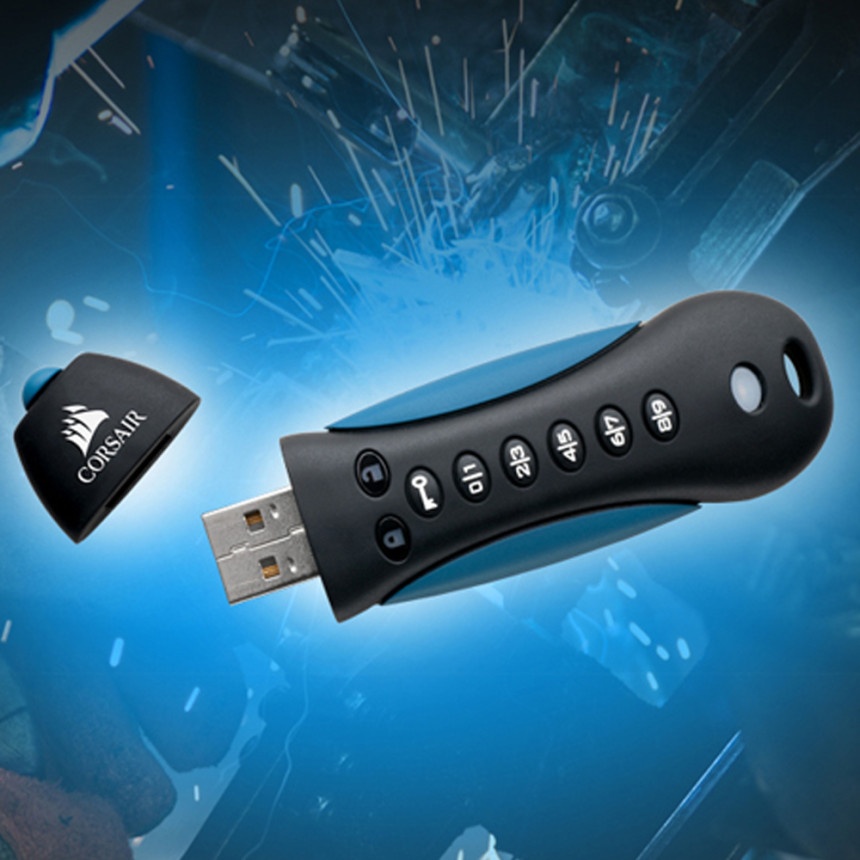 커세어 PADLOCK3 128G 3.0 대용량 USB 메모리 사용 후기