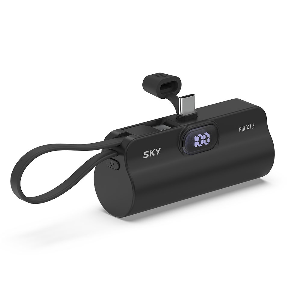 “필 X13 LED 빌트인 C-C타입 휴대용 도킹형 미니 보조배터리 5000mAh, 블랙” 사용 후기